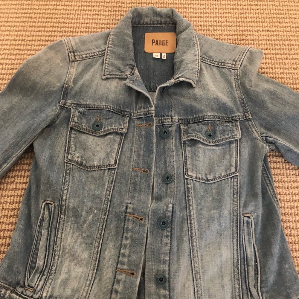 Paige jean jacket